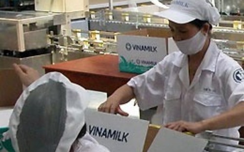 Hoạt động sản xuất tại Vinamilk.<br>