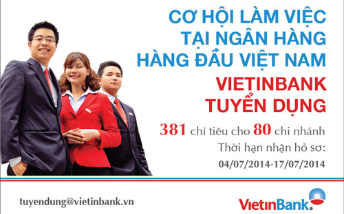 Thời gian nhận hồ sơ: Đến hết ngày 17/7/2014. 