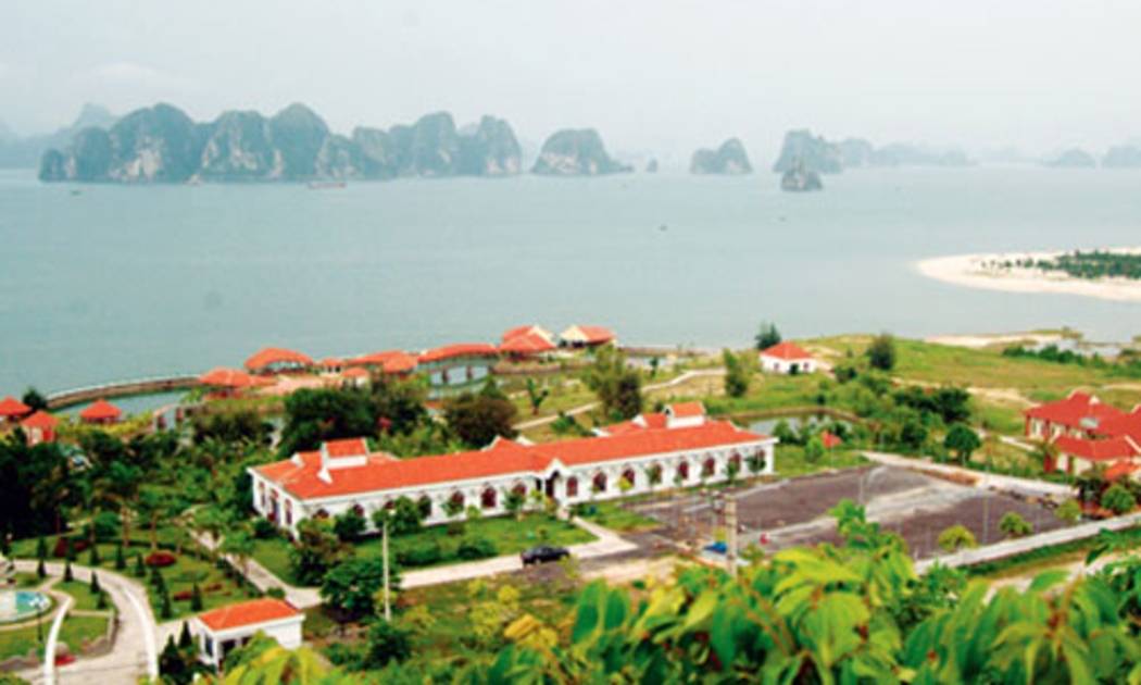 Một góc khu kinh tế Vân Đồn.<br>