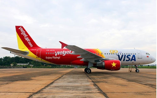 Máy bay của Vietjet Air.
