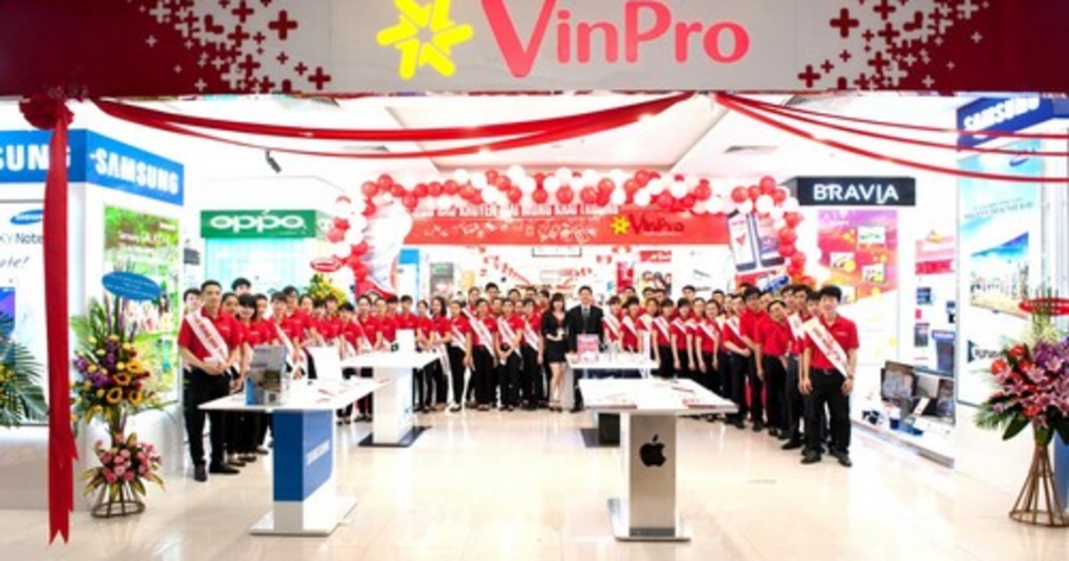 Vinpro R030 Hệ thống công nghệ - điện máy VinPro đồng loạt khai trương - VnEconomy