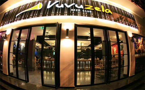 Vuvuzela là hệ thống nhà hàng mới của Công ty Cổng Vàng nổi lên tại Hà Nội và Tp.HCM vài năm gần đây.<br>