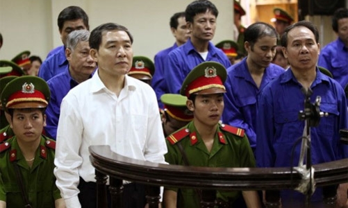 Y án tử hình hai bị cáo vụ án Vinalines
