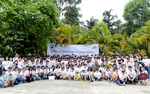 Trong vòng 10 năm qua, các tình nguyện viên Citi đã cống hiến hơn 2 triệu giờ lao động thông qua 11.000 hoạt động khác nhau.