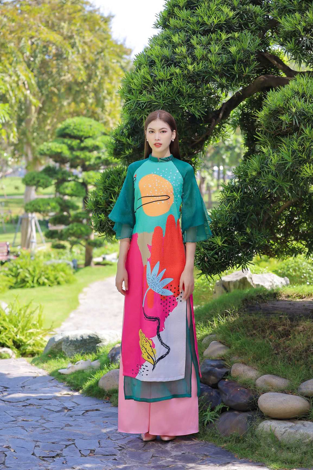 Chọn áo dài Tết cùng hai nàng Á hậu Phương Anh, Ngọc Thảo - Ảnh 5.