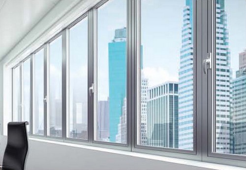 Cửa nhôm Eurowindow với bộ thông khí, chống ồn Thesan sẽ được giới thiệu tại Vietbuild Hà Nội 2015.