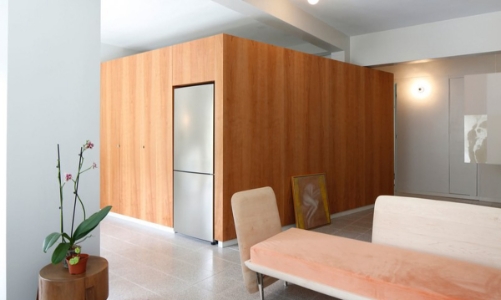 Căn hộ 70m2 không gian mở và phong cách tối giản