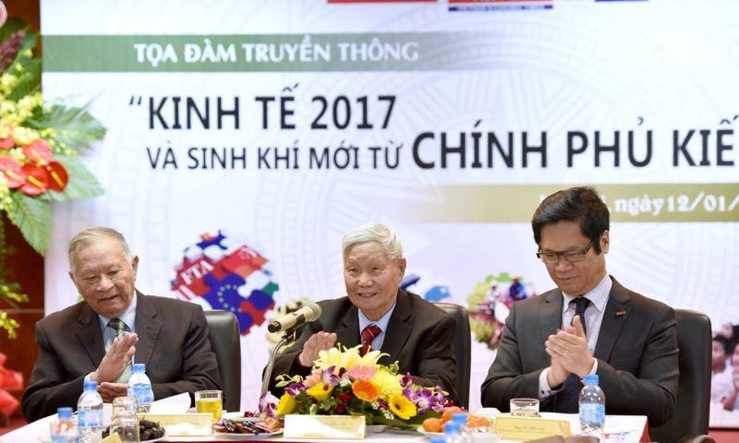 Tiếp cận ở nhiều góc độ khác nhau, song các ý kiến tại hội thảo đều có những nhìn nhận bước đầu khá tích cực về vai trò của Chính phủ do ông Nguyễn Xuân Phúc làm Thủ tướng - Ảnh: Việt Tuấn.