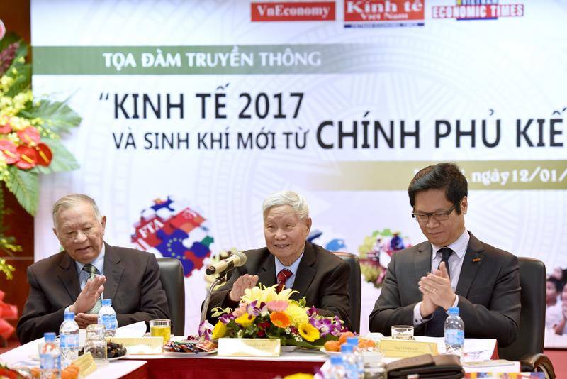 Tiếp cận ở nhiều góc độ khác nhau, song các ý kiến tại hội thảo đều có những nhìn nhận bước đầu khá tích cực về vai trò của Chính phủ do ông Nguyễn Xuân Phúc làm Thủ tướng - Ảnh: Việt Tuấn.
