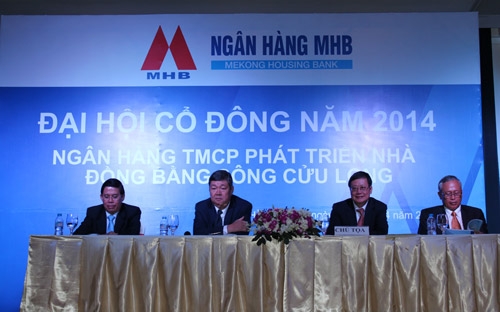 Các cổ đông nhất trí thông qua các chỉ tiêu kế hoạch chủ yếu của MHB trong năm 2014.