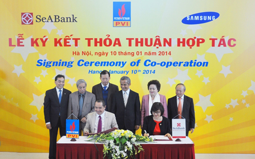 Trên cơ sở phát huy thế mạnh của mỗi bên trong lĩnh vực kinh doanh, hợp 
tác toàn diện này góp phần tăng cường hiệu quả hoạt động thông qua việc 
hợp tác phát triển và đa dạng hóa sản phẩm, dịch vụ, đáp ứng cho sự phát
 triển của SeABank và PVI Holdings.