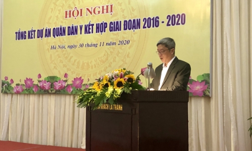 Tổng kết dự án quân dân y kết hợp giai đoạn 2016 – 2020