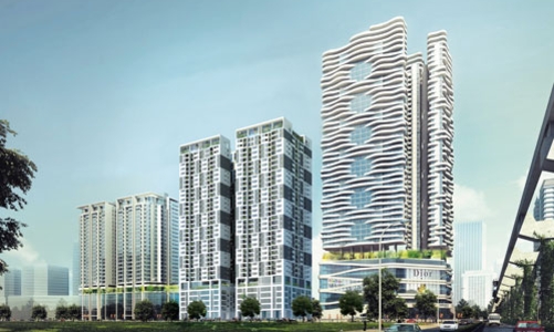 Khởi công chung cư 35 tầng trong khu Ngoại giao đoàn