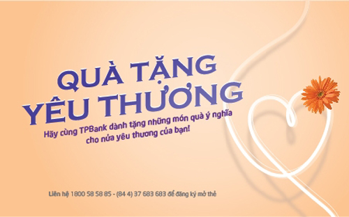 Khách hàng còn được nhân đôi điểm thưởng cho mỗi chi tiêu bằng thẻ TPBank Visa trong thời gian diễn ra chương trình.