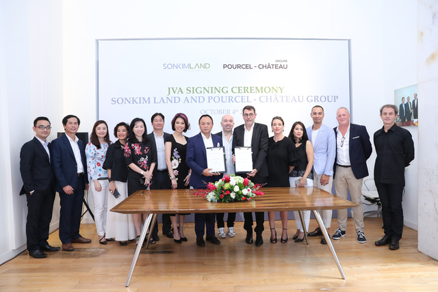 SonKim Land bắt tay với thương hiệu ẩm thực Pourcel Château - Ảnh 1.