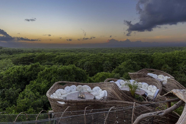 Azulik: giấc mơ siêu thực trên ngọn cây - Ảnh 7.