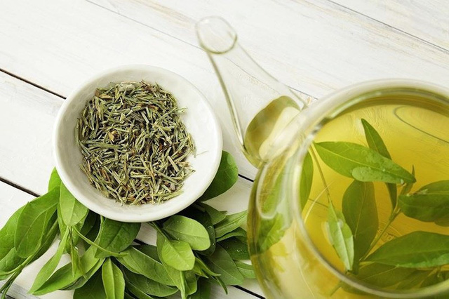 Cách giảm cân bằng trà xanh - Ảnh 1.