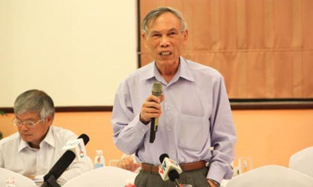 Ông Trương Đình Tuyển phát biểu tại Diễn đàn Kinh tế mùa xuân - Ảnh: CK.