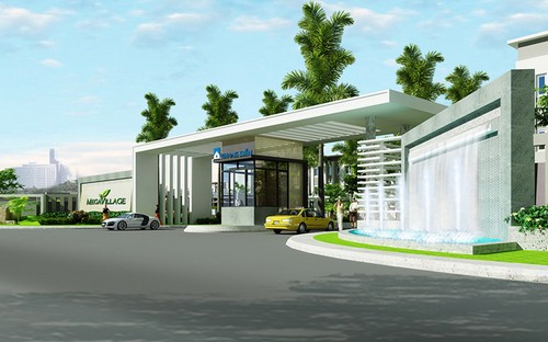 Dự kiến, 323 căn nhà phố tại Mega Village sẽ hoàn thiện trong năm 2015.