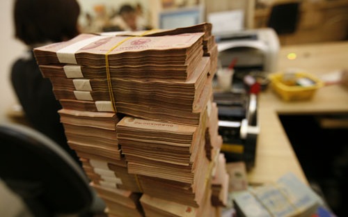 Tính đến ngày 24/7/2014, dư nợ cho vay bằng VND có lãi suất trên 15%/năm còn chiếm 4,5% tổng dư nợ cho vay VND.