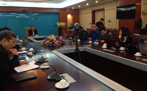 Buổi họp báo&nbsp;công bố kết luận thanh tra đột xuất báo Người cao tuổi, sáng 9/2 tại Bộ Thông tin và Truyền thông.