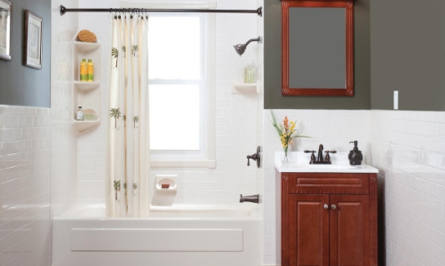 Một phòng tắm như spa tại gia