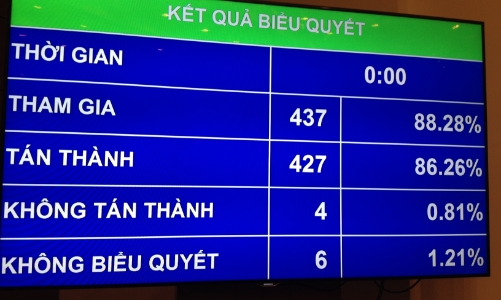 Quốc hội đồng ý lùi Luật Biểu tình