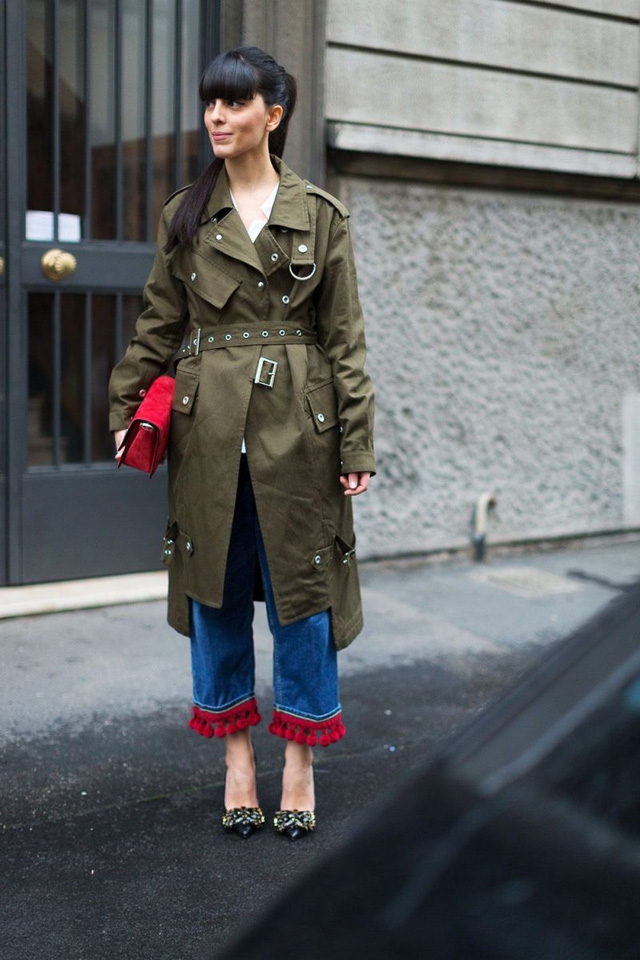 Thử phá cách với thời trang nhà binh - Ảnh 10.