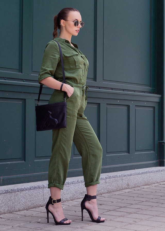 Thử phá cách với thời trang nhà binh - Ảnh 3.