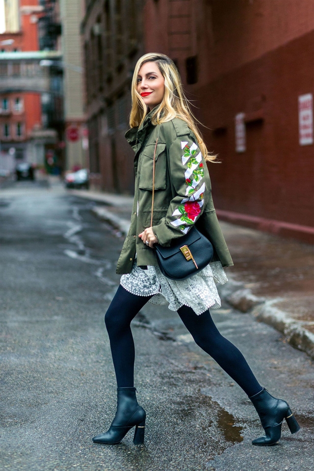 Thử phá cách với thời trang nhà binh - Ảnh 6.