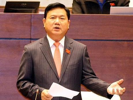 Bộ trưởng Bộ Giao thông Vận tải Đinh La Thăng.