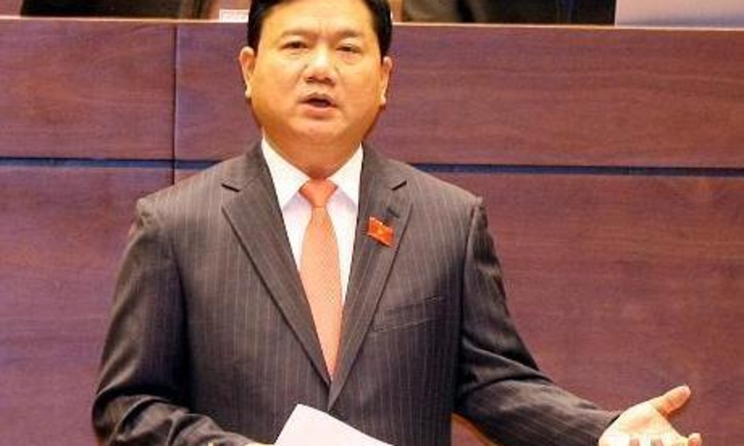 Bộ trưởng Bộ Giao thông Vận tải Đinh La Thăng.