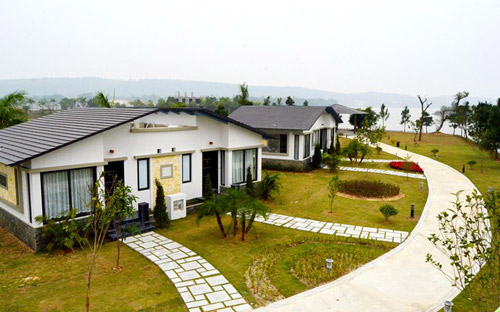 Một góc khu Paradise Đại Lải Resort.<br>