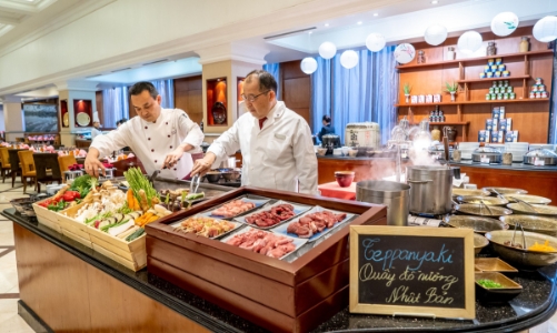 Ẩm thực Nhật Bản tại khách sạn Sheraton Hanoi