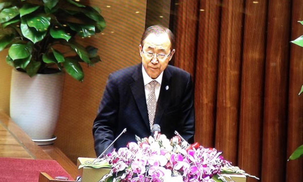 Theo ông Ban Ki Moon, Việt Nam và Liên hiệp quốc là các đối tác rất tự nhiên.