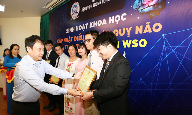 BV Trung ương Huế đạt Giải thưởng Platinum của Hội Đột quỵ thế giới - Ảnh 2.