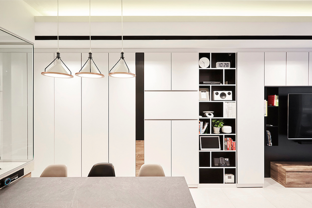 Căn hộ màu trắng thanh lịch mà không hề đơn điệu - Ảnh 1.