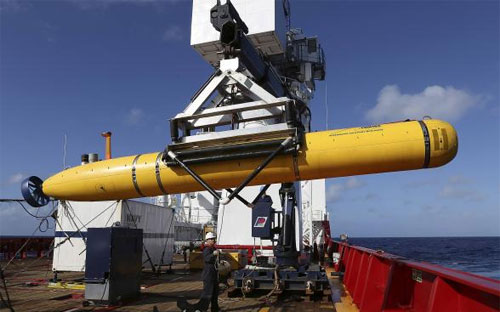 Thiết bị lặn Bluefin-21 - Ảnh: Reuters.<br>