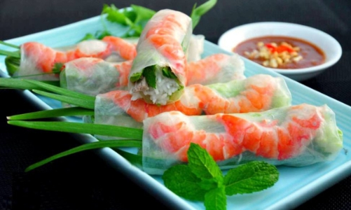 Cách làm món gỏi cuốn tôm thịt chuẩn vị