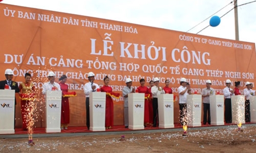 Hơn 5.800 tỷ xây cảng gang thép Nghi Sơn, Thanh Hoá