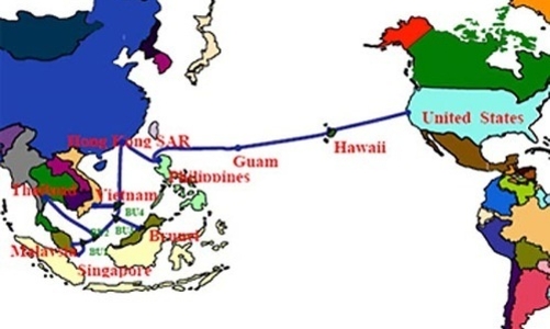 Lại đứt cáp quang biển, Internet đi quốc tế bị gián đoạn