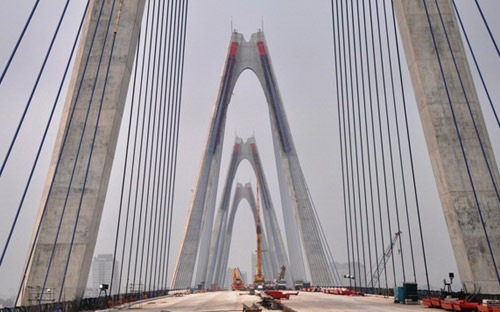 Bộ Giao thông Vận tải muốn cầu Nhật Tân sử dụng vốn ODA Nhật Bản thành cầu Hữu nghị Việt - Nhật.<br>