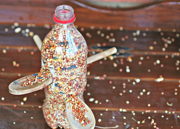 Tái sử dụng chai nhựa để décor nội thất - Ảnh 4.