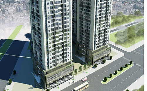 Phối cảnh dự án City Number One.<br>