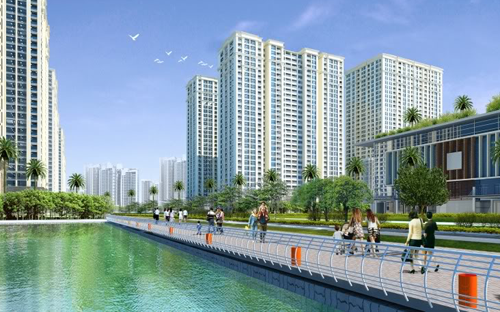 Các căn hộ tại Times City được thiết kế theo tiêu chuẩn căn hộ cao cấp với diện tích từ 51m2 đến hơn 100m2.