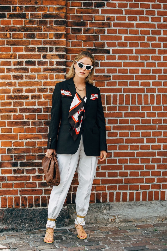 Trang phục street style tại Tuần lễ thời trang Copenhagen 2020 - Ảnh 15.