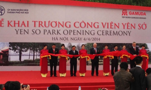 Công viên “đổi đất lấy hạ tầng” tại Hà Nội mở cửa