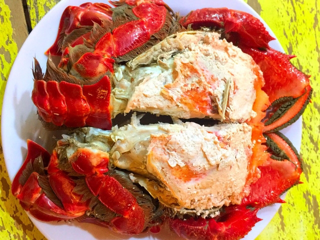 Đã vào mùa cua huỳnh đế Lý Sơn - Ảnh 3.