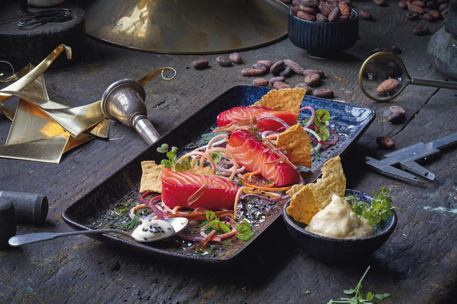 Thực đơn 7 món sử dụng gia vị là... chocolate - Ảnh 1.