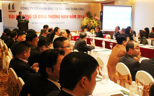 Toàn cảnh đại hội đồng cổ đông GP Invest ngày 2/3.<br>